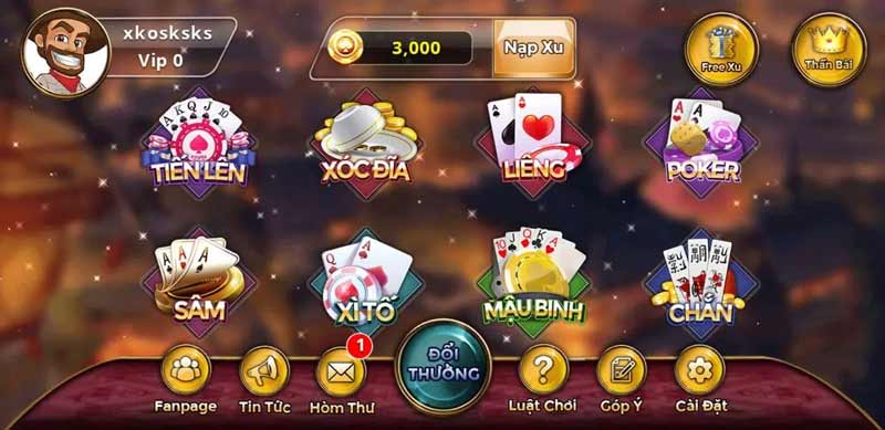 Đa dạng thể loại game 