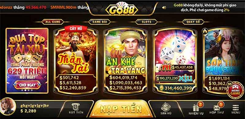 Game Bài Đổi Thưởng Go88