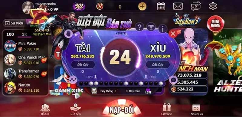 Cách chơi game tài xỉu 