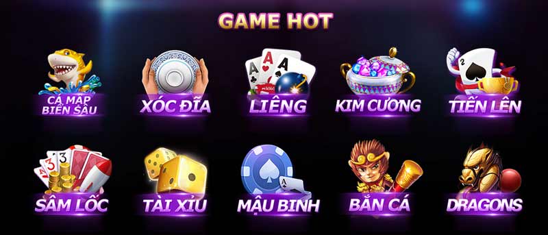 các game tại monclub 