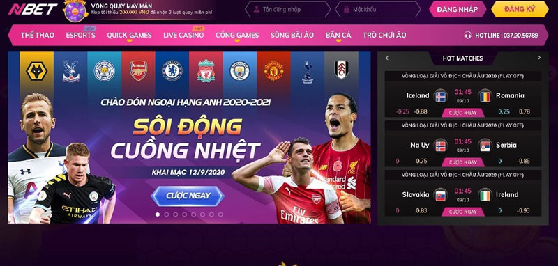 Nhà cái cá cược Nbet