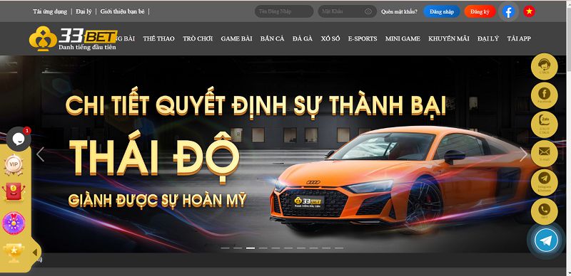 Giới thiệu nhà cái 33bet