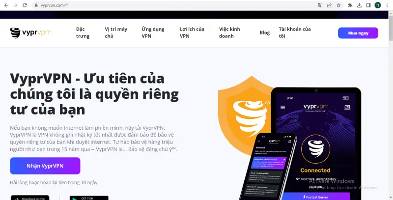 Cách cài đặt VyprVPN để chơi Go88 Club