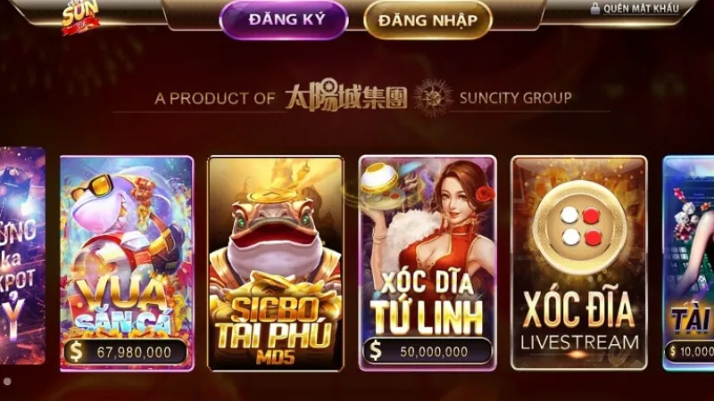 Tham gia ngay Casino Sunwin với vài thao tác cơ bản